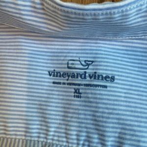 Boys striped button down- Vineyard Vines